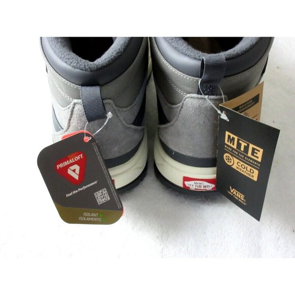Vans Women's UltraRange Exo Hi MTE-1 Boots Drizzle Grey White Sizes NIB - Picture 5 of 5